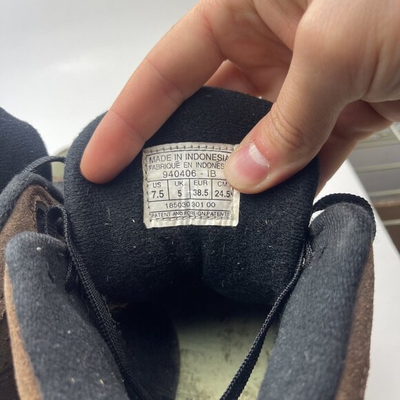 Vintage 90s Nike Caldera ACG Hiking Boots Brown Suede Size 7.5 940305 IB (Read) - Picture 10 of 13